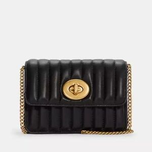 💫 NEWISH Coach:  J-Lo Special X Bowery Linear Quilted Crossbody